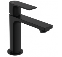 Смеситель для раковины Hansgrohe Rebris E 80 CoolStart черный матовый 72559670