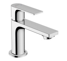 Смеситель для раковины Hansgrohe Rebris E 80 с донным клапаном хром 72550000