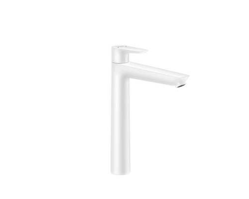 Смеситель для раковины Hansgrohe Talis E 240 с донным клапаном белый матовый 71716700