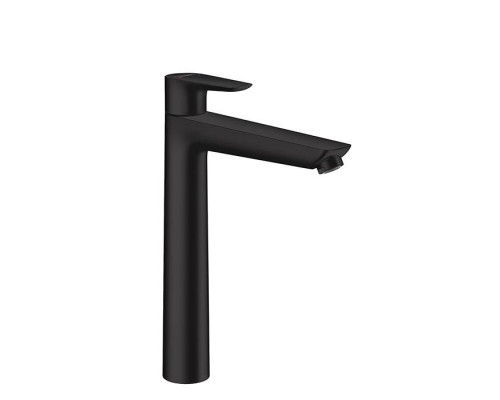 Смеситель для раковины Hansgrohe Talis E 240 с донным клапаном черный матовый 71716670