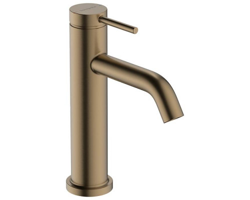 Смеситель для раковины Hansgrohe Tecturis S на 1 отверстие с донным клапаном бронза матовая 73310140