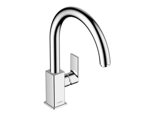 Смеситель для раковины Hansgrohe Vernis Shape M35 однорычажный излив 260 мм хром 71871000
