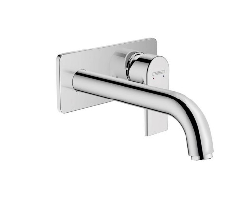 Смеситель для раковины Hansgrohe Vernis Shape настенный излив 204 мм хром 71578000