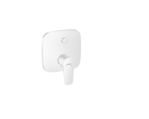 Смеситель для ванны Hansgrohe Talis E однорычажный скрытый монтаж матовый белый 71745700