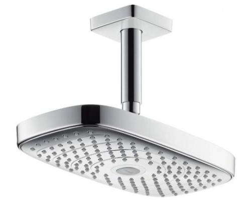 Верхний душ Hansgrohe Raindance Select E 300х160 мм с потолочным кронштейном 100 мм 27384000