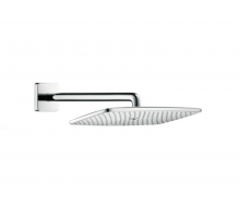Верхний душ Hansgrohe Raindance E 360 Air 1jet 360x190 мм с держателем хром 27376000