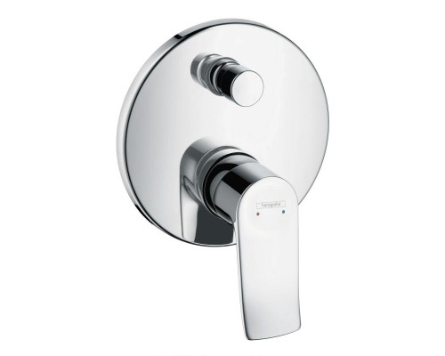 Смеситель для ванны Hansgrohe Metris на 2 потребителя внешняя часть 31493000