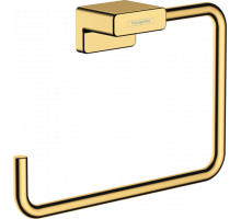 Кольцо для полотенца Hansgrohe AddStoris полированное золото 41754990