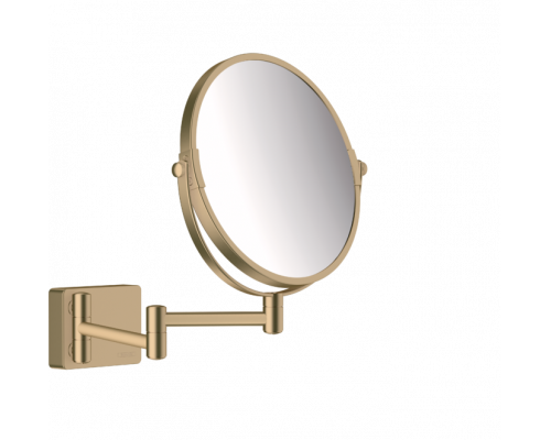 Зеркало косметическое Hansgrohe AddStoris Ø 188 мм бронза 41791140