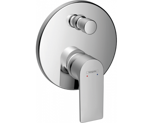 Смеситель для душа Hansgrohe Rebris E на 2 потребителя внешняя часть хром 72468000
