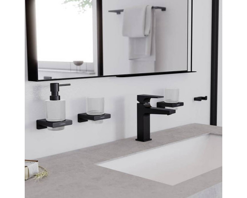 Стакан для зубных щеток Hansgrohe AddStoris черный матовый 41749670