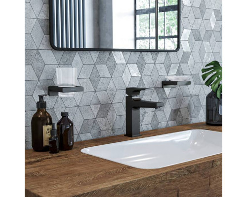 Стакан для зубных щеток Hansgrohe AddStoris черный матовый 41749670