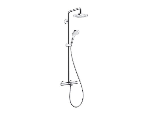 Душевая система Hansgrohe Croma Select E 180 для ванны с термостатом белый/хром 27352400