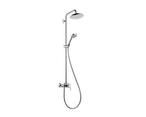 Душевая стойка со смесителем Hansgrohe Croma 220 хром 27222000