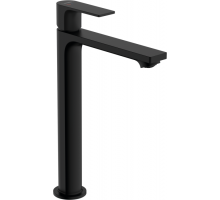 Смеситель для раковины Hansgrohe Rebris E 240 CoolStart EcoSmart черный матовый 72591670