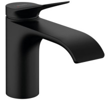 Смеситель для раковины Hansgrohe Vivenis 80 однорычажный матовый черный 75010670