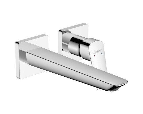Смеситель для раковины hansgrohe Logis Fine настенный скрытого монтажа излив 20.5 см хром 71256000