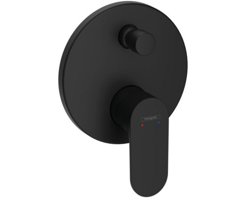 Смеситель для ванны Hansgrohe Rebris S скрытого монтажа для iBox universal матовый черный 72466670